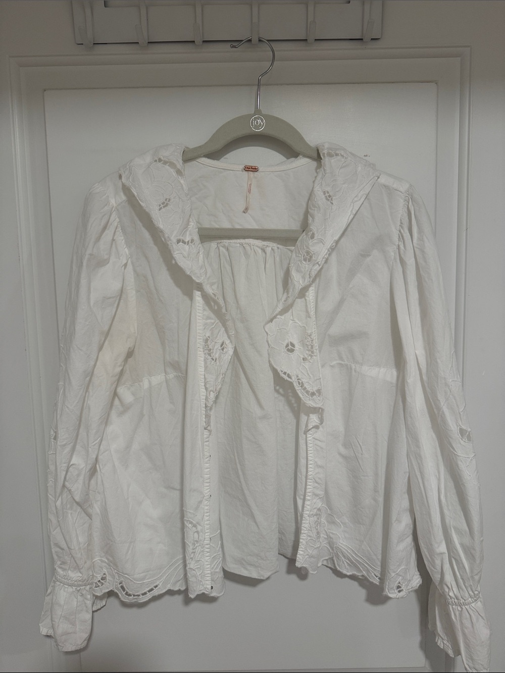 Free People Masie Cutwork Top